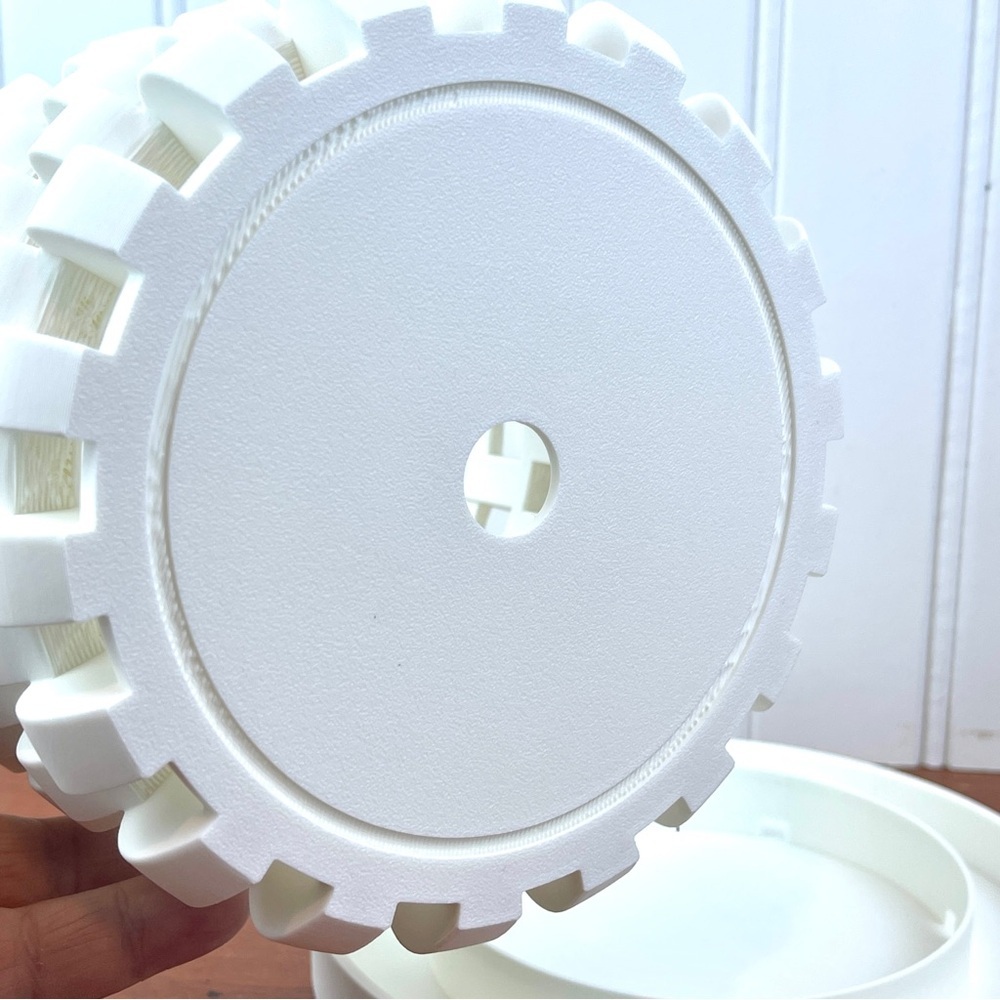 The Sinol 3D Printed Orchid Planter Pot with Drainage Tray, Modern Unique - Picture 6 of 8